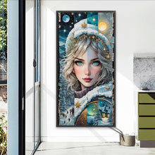 Load image into Gallery viewer, AB Diamond Painting - Full Round - four seasons girl (40*80CM)
