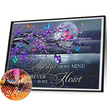 Load image into Gallery viewer, Diamond Painting - Full Round - Butterfly on branch (60*50CM)
