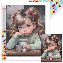 Load image into Gallery viewer, Diamond Painting - Full Square - little girl (30*40CM)
