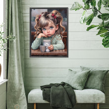 Load image into Gallery viewer, Diamond Painting - Full Square - little girl (30*40CM)
