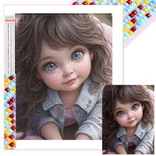 Load image into Gallery viewer, Diamond Painting - Full Square - little girl (30*40CM)
