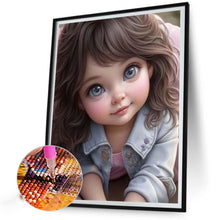 Load image into Gallery viewer, Diamond Painting - Full Square - little girl (30*40CM)
