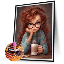 Load image into Gallery viewer, Diamond Painting - Full Square - little girl (30*40CM)
