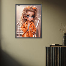 Load image into Gallery viewer, Diamond Painting - Full Square - little girl (30*40CM)
