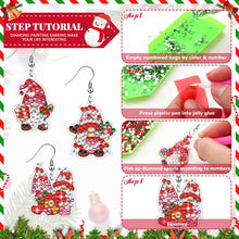 Load image into Gallery viewer, 9 Pairs Double Sided Diamond Painting Earrings Couple Gnome for Jewelry Crafting
