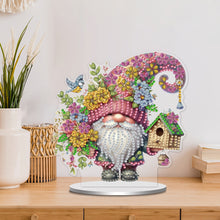 Load image into Gallery viewer, Single-Side Special Shape Spring Gnome Desktop Diamond Art Kits for Home Decor
