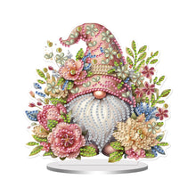 Load image into Gallery viewer, Single-Side Special Shape Spring Gnome Desktop Diamond Art Kits for Home Decor
