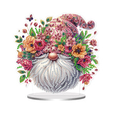Load image into Gallery viewer, Single-Side Special Shape Spring Gnome Desktop Diamond Art Kits for Home Decor
