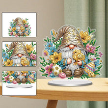 Load image into Gallery viewer, Single-Side Special Shape Spring Gnome Desktop Diamond Art Kits for Home Decor

