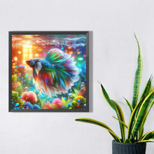 Load image into Gallery viewer, Diamond Painting - Full Square - betta fish (30*30CM)
