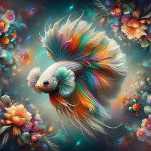Load image into Gallery viewer, Diamond Painting - Full Square - Undersea fighting fish (30*30CM)
