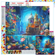 Load image into Gallery viewer, Diamond Painting - Full Square - The underwater world (30*30CM)
