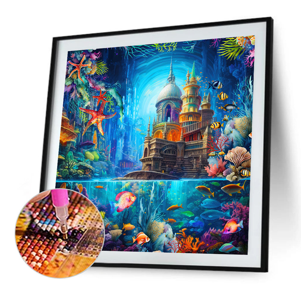 Diamond Painting - Full Square - The underwater world (30*30CM)
