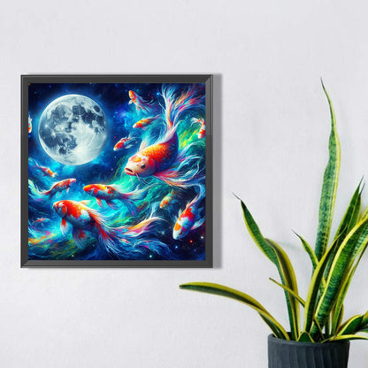 Diamond Painting - Full Square - Koi group (30*30CM)