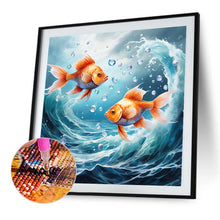 Load image into Gallery viewer, Diamond Painting - Full Square - goldfish (30*30CM)
