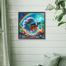 Load image into Gallery viewer, Diamond Painting - Full Square - Rainbow Betta (30*30CM)
