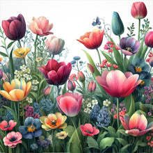 Load image into Gallery viewer, Diamond Painting - Full Round - spring garden (30*30CM)
