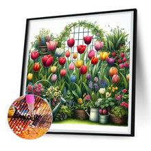 Load image into Gallery viewer, Diamond Painting - Full Round - spring garden (30*30CM)
