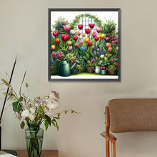 Load image into Gallery viewer, Diamond Painting - Full Round - spring garden (30*30CM)
