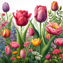 Load image into Gallery viewer, Diamond Painting - Full Round - spring garden (30*30CM)

