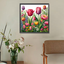 Load image into Gallery viewer, Diamond Painting - Full Round - spring garden (30*30CM)
