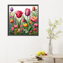 Load image into Gallery viewer, Diamond Painting - Full Round - spring garden (30*30CM)
