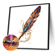 Load image into Gallery viewer, Diamond Painting - Full Round - feather (40*40CM)

