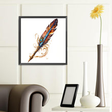 Load image into Gallery viewer, Diamond Painting - Full Round - feather (40*40CM)
