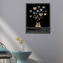 Load image into Gallery viewer, Diamond Painting - Full Round - love bunny (40*50CM)
