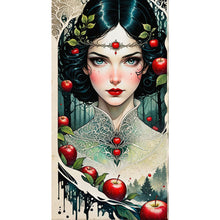 Load image into Gallery viewer, Diamond Painting - Full Round - apple girl (40*75CM)
