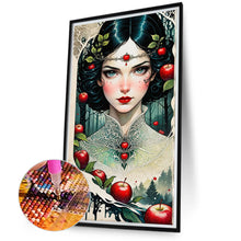 Load image into Gallery viewer, Diamond Painting - Full Round - apple girl (40*75CM)
