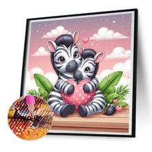 Load image into Gallery viewer, Diamond Painting - Full Round - zebra (30*30CM)
