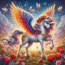 Load image into Gallery viewer, Diamond Painting - Full Round - unicorn (30*30CM)
