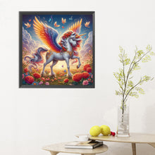 Load image into Gallery viewer, Diamond Painting - Full Round - unicorn (30*30CM)
