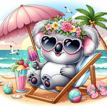 Load image into Gallery viewer, Diamond Painting - Full Round - koala (30*30CM)
