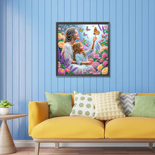 Load image into Gallery viewer, Diamond Painting - Partial Special Shaped - mother and son (30*30CM)
