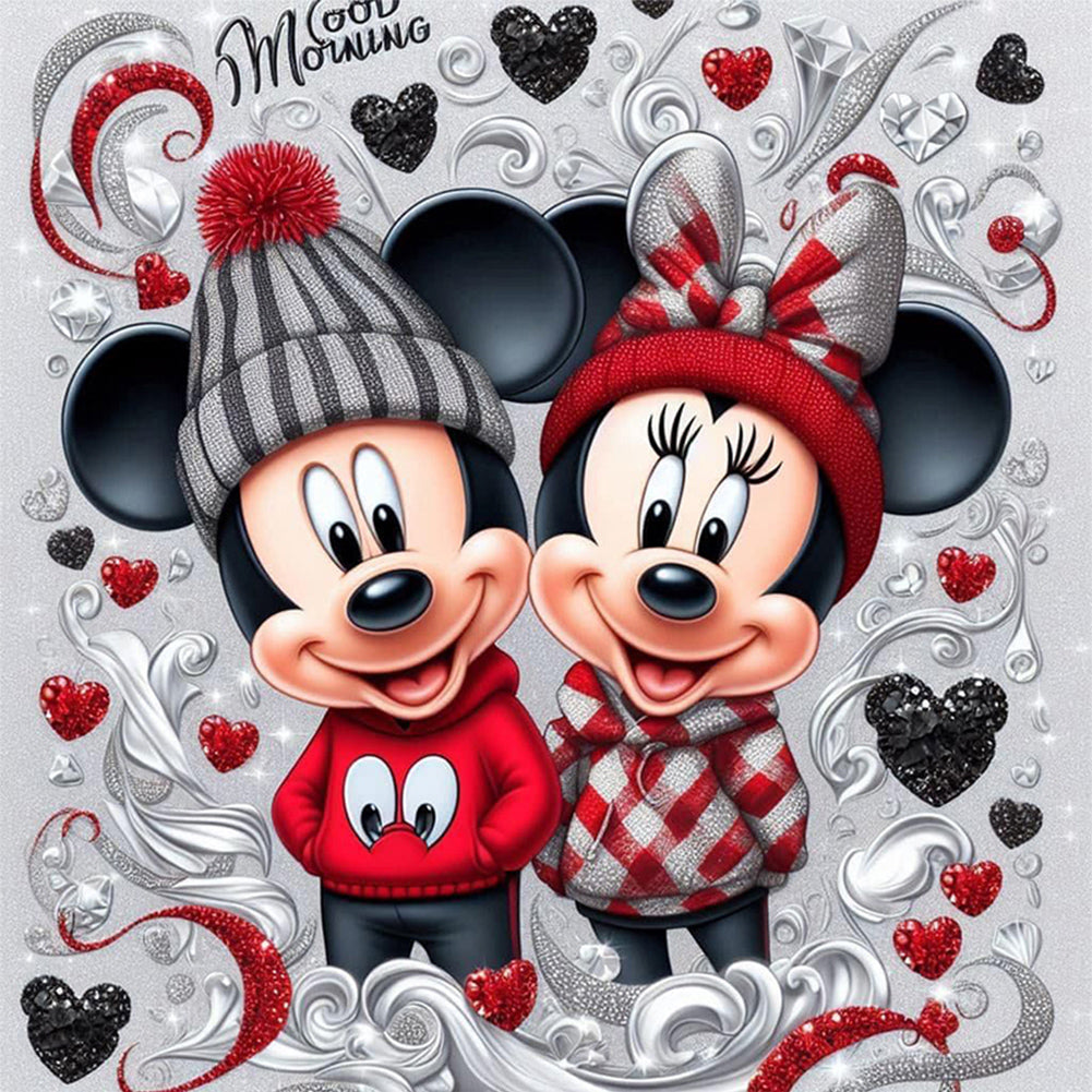 Diamond Painting - Full Round - Mickey Mouse (40*40cm)
