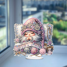 Load image into Gallery viewer, Special Shape Single-Side Sleeping Gnome Desktop Diamond Art Kits for Home Decor
