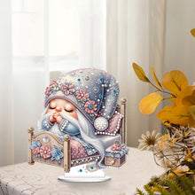 Load image into Gallery viewer, Special Shape Single-Side Sleeping Gnome Desktop Diamond Art Kits for Home Decor
