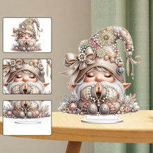 Load image into Gallery viewer, Special Shape Single-Side Prayer Gnome Desktop Diamond Art Kits for Home Decor
