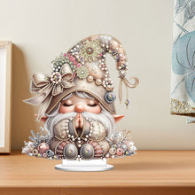 Load image into Gallery viewer, Special Shape Single-Side Prayer Gnome Desktop Diamond Art Kits for Home Decor
