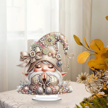 Load image into Gallery viewer, Special Shape Single-Side Prayer Gnome Desktop Diamond Art Kits for Home Decor

