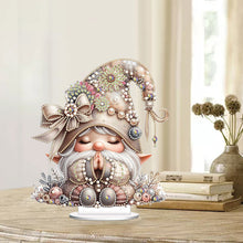 Load image into Gallery viewer, Special Shape Single-Side Prayer Gnome Desktop Diamond Art Kits for Home Decor
