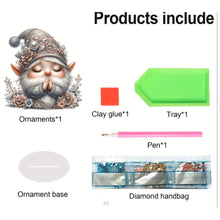 Load image into Gallery viewer, Special Shape Single-Side Prayer Gnome Desktop Diamond Art Kits for Home Decor
