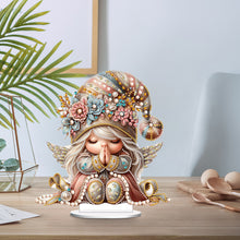 Load image into Gallery viewer, Special Shape Single-Side Prayer Gnome Desktop Diamond Art Kits for Home Decor
