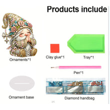 Load image into Gallery viewer, Special Shape Single-Side Prayer Gnome Desktop Diamond Art Kits for Home Decor
