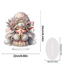 Load image into Gallery viewer, Special Shape Single-Side Prayer Gnome Desktop Diamond Art Kits for Home Decor

