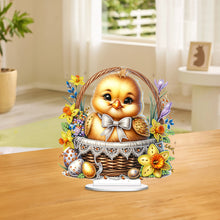 Load image into Gallery viewer, Easter Special Shape Desktop Diamond Art Kit for Adults Beginner (Basket Chick)
