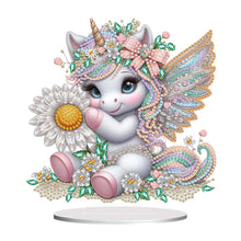 Load image into Gallery viewer, Special Shape Unicorn 5D DIY Diamond Art Tabletop Decorations Cute Desktop Decor
