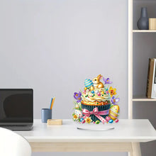 Load image into Gallery viewer, Special Shape Easter Cake Animal Desktop Diamond Art Kit for Home Office Decor
